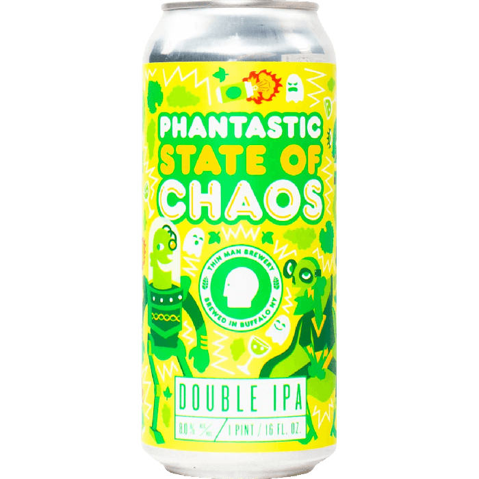 Thin Man Phantastic State Of Chaos beer Label Full Size