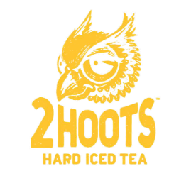 2 Hoots Hard Iced Tea beer Label Full Size