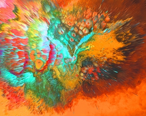 Barreled Souls Peaches Come From A Can beer Label Full Size