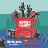 Atrium Hunger Crush beer