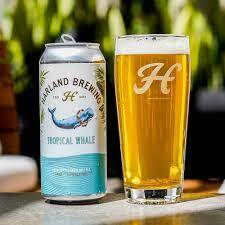 Harland Tropical Whale IPA beer Label Full Size
