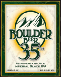 Boulder 35th Anniversary Imperial Black IPA beer