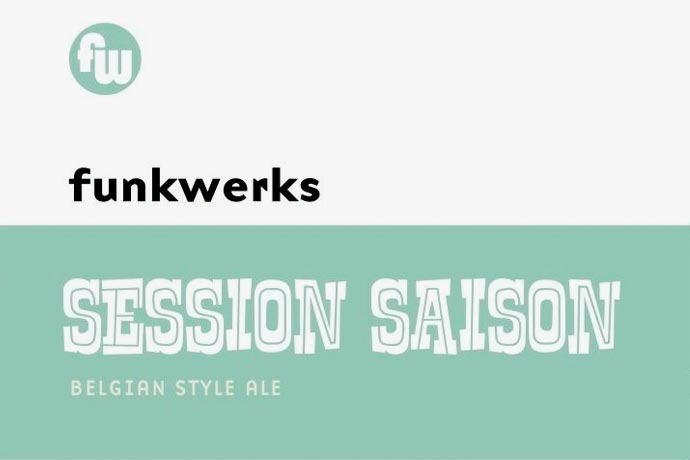 Funkwerks Session beer Label Full Size