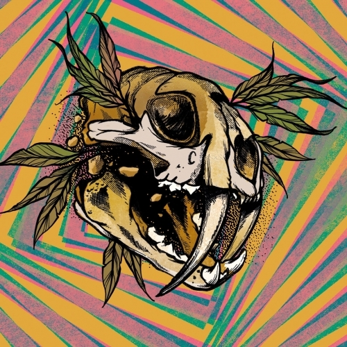 Tripping Animals + Burial Bloodfang beer Label Full Size