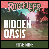 Rock Leap Hidden Oasis Blush wine