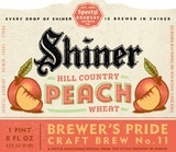 Shiner Bock Peach beer