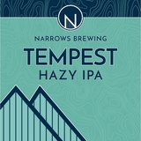 Narrows Tempest Hazy IPA beer