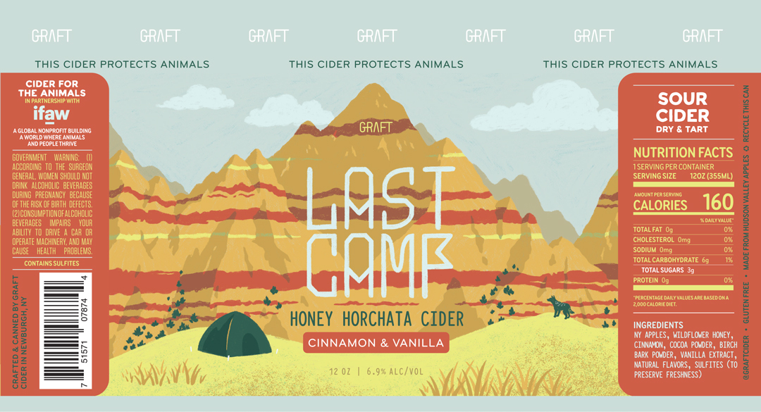 Graft Last Camp - NEW beer Label Full Size