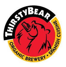 Thirsty Bear Kiwi Double IPA beer Label Full Size