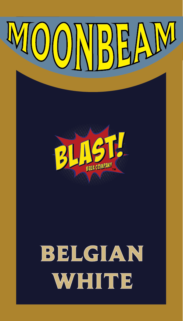 Blast 15 - Moonbeam beer Label Full Size