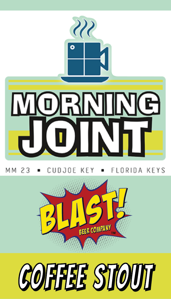 Blast 13 - Morning Joint Coffee Stout beer Label Full Size