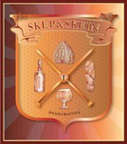 Skep and Skein Pomegranate Habanero Mead beer Label Full Size
