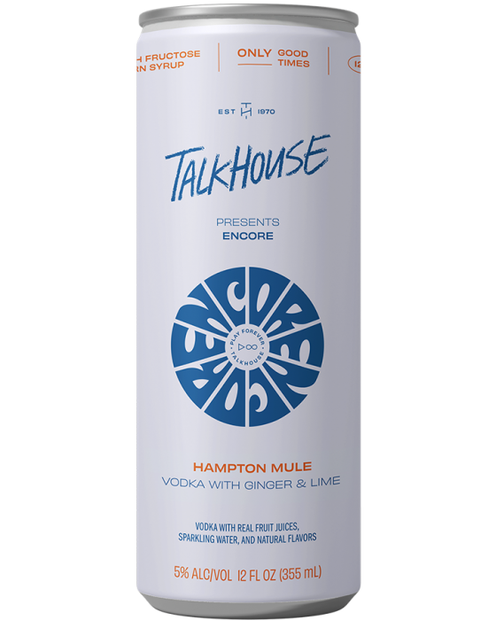 Talkhouse Hampton Mule beer Label Full Size