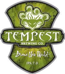 Tempest Brave New World beer Label Full Size