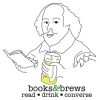 Books & Brews Hop's Cradle beer Label Full Size