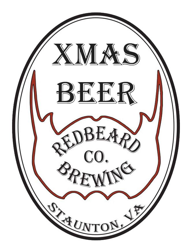 Redbeard Brewing XMAS Beer beer Label Full Size