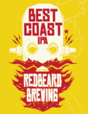 Redbeard Brewing Best Coast IPA beer