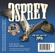 Tin Whistle Osprey Pear White IPA beer Label Full Size