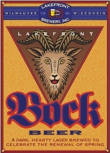Lakefront Bock Beer beer Label Full Size