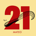 Mateo & Bernabé Mateo 21 beer Label Full Size