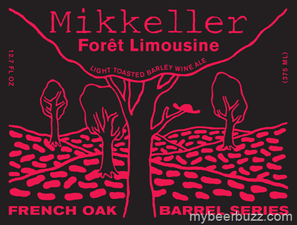 Mikkeller Forêt Limousine (Light Toasted) beer Label Full Size