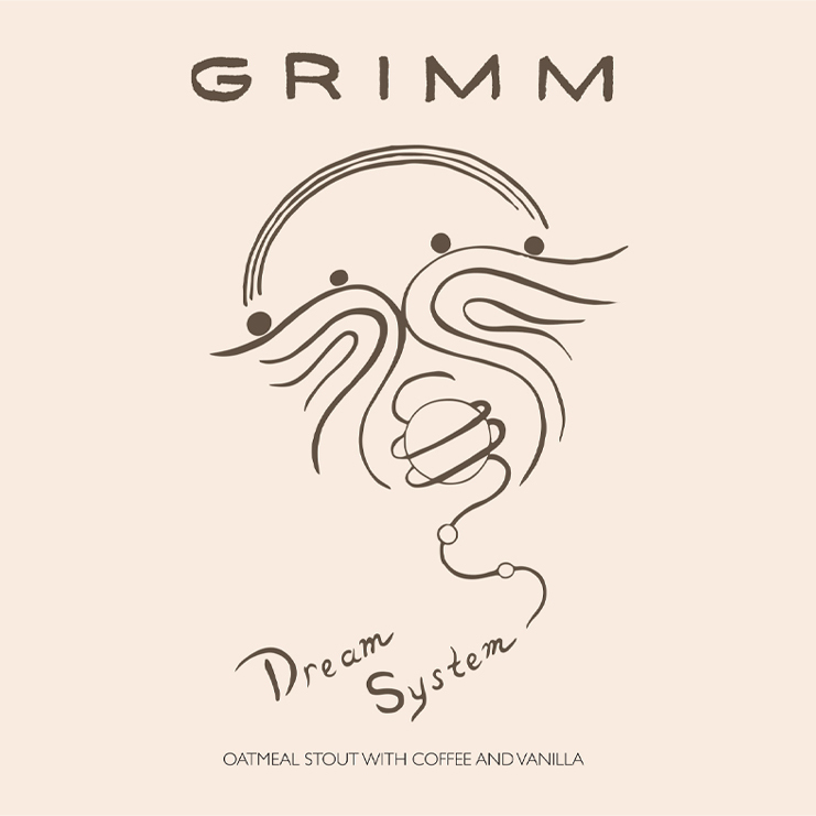 Grimm Dream System beer Label Full Size