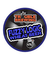 Trouble Fuzzy Logic beer Label Full Size
