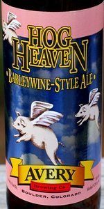 Avery Hog Heaven Wet Hopped beer Label Full Size
