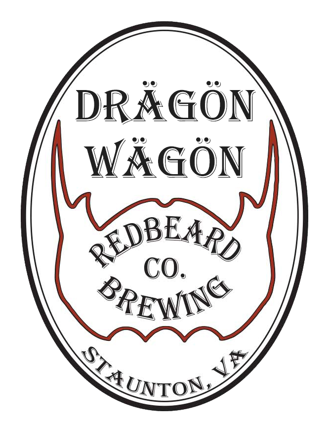 Redbeard Brewing Drägön Wägön beer Label Full Size