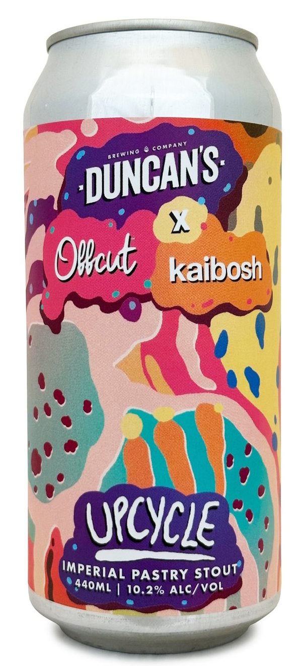 Duncan's Upcycle beer Label Full Size