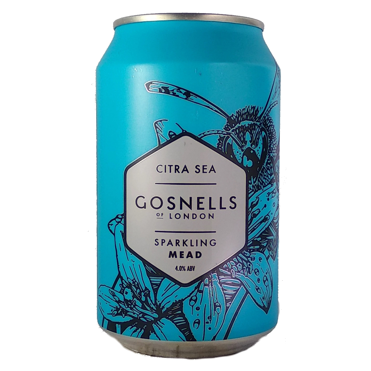 Gosnells Citra Sea Sparkling Mead beer Label Full Size