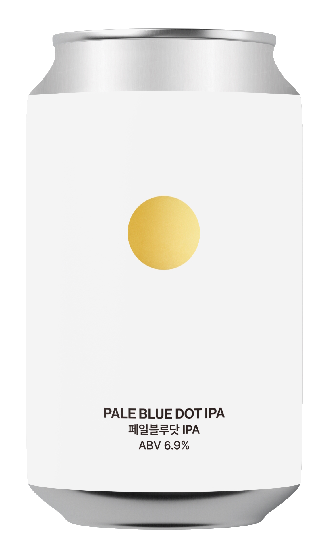 Seoul Pale Blue Dot beer Label Full Size