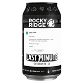 Rocky Ridge Last Minute Oat Cream IPA beer