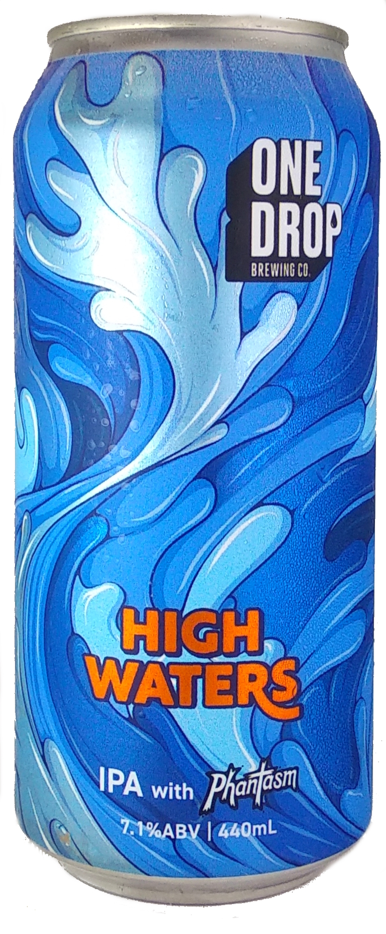 One Drop High Waters beer Label Full Size