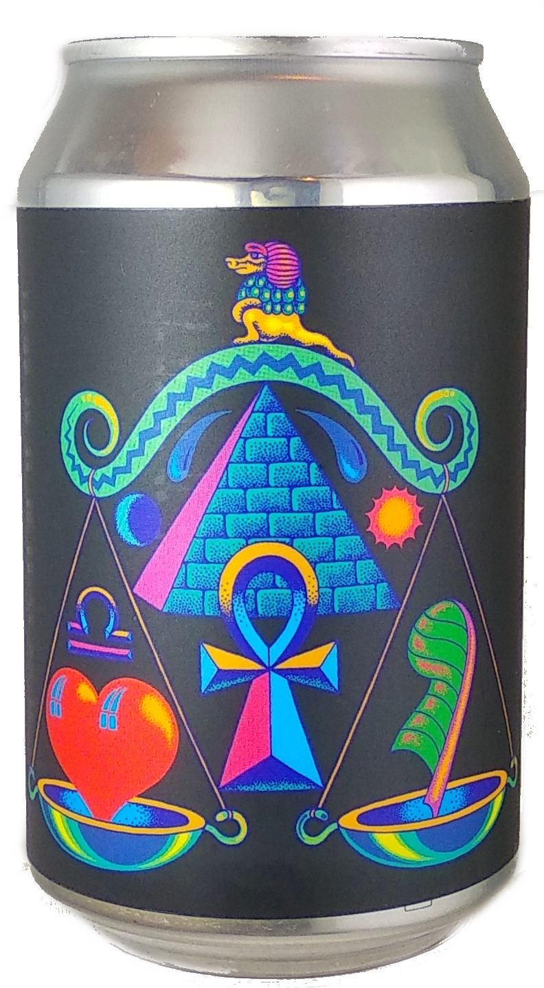Omnipollo Ma'at Triple Fruited Sour beer Label Full Size