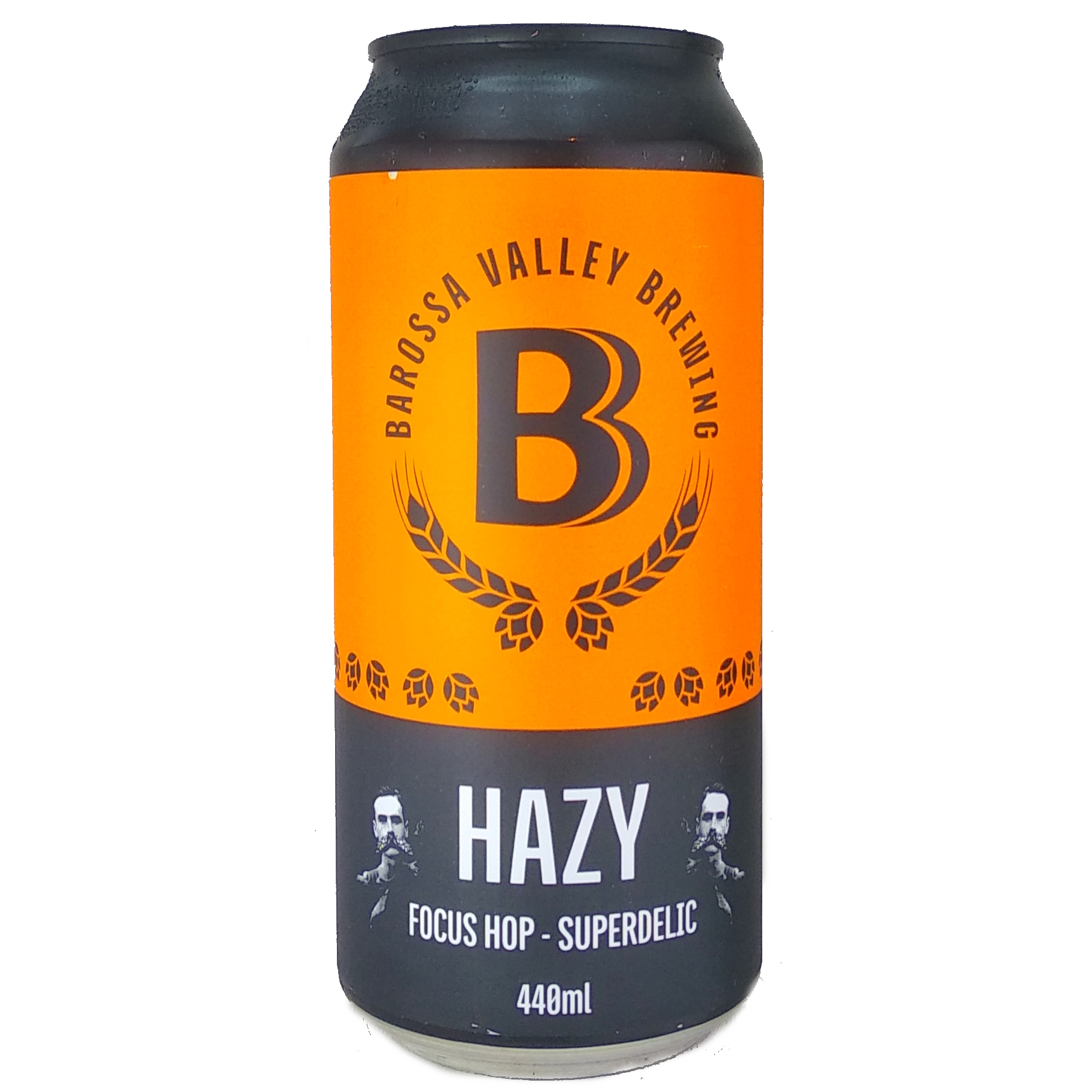 Barossa Valley Brewing Hazy Focus Hop Superdelic beer Label Full Size