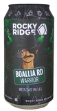Rocky Ridge Boallia Rd Warrior beer