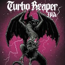 3 Floyds Turbo Reaper beer Label Full Size