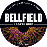Bellfield Brewery Lager Libre beer