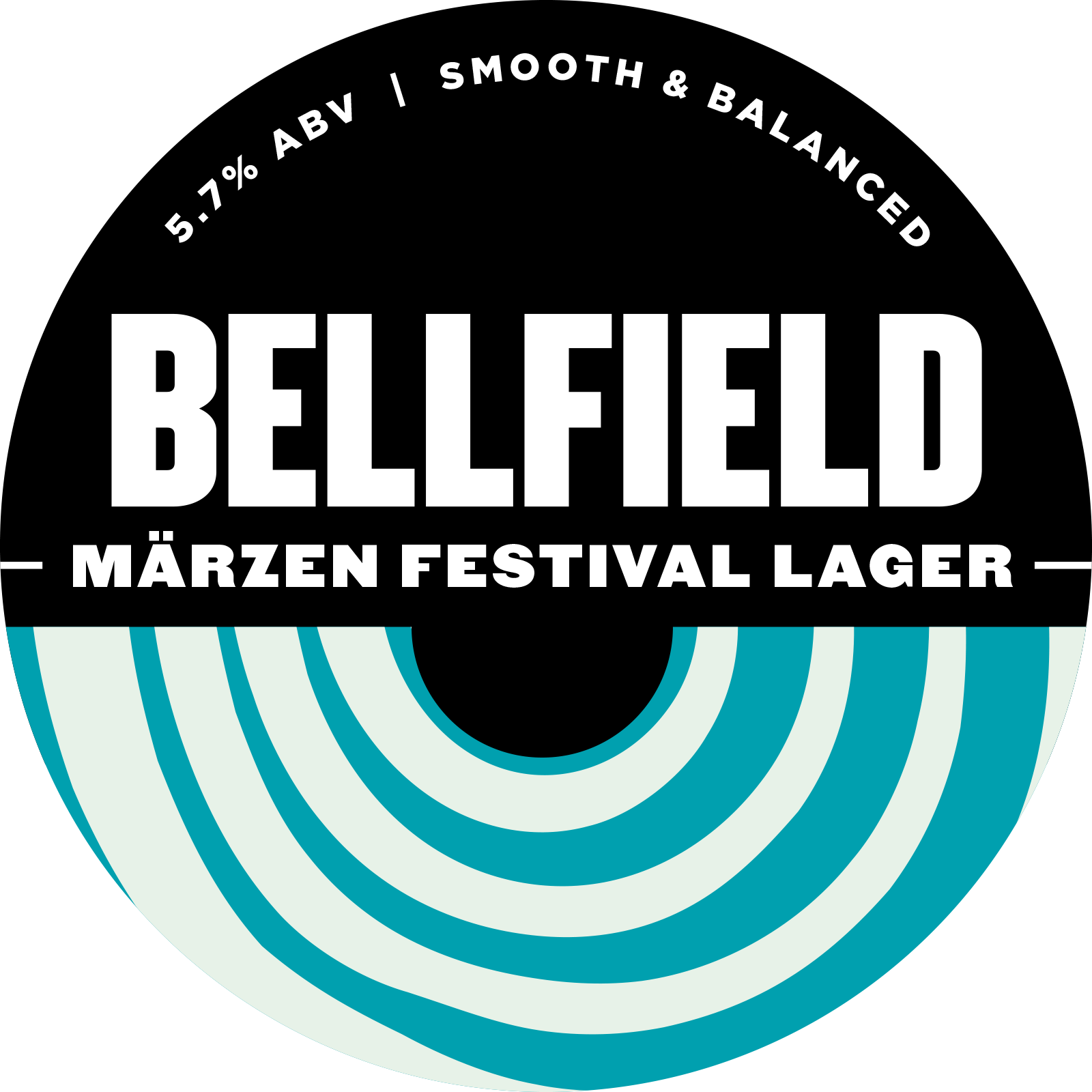Bellfield Brewery Märzen Festival Lager beer Label Full Size
