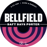 Bellfield Brewery Daft Days Porter beer
