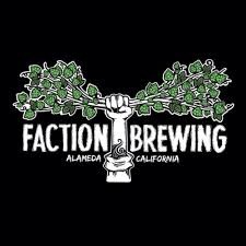 Faction Hoppy Ass Brown beer Label Full Size