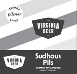 Virginia Beer Co. Sudhaus Pils beer