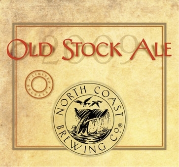 North Coast Old Stock Ale 2008 beer Label Full Size