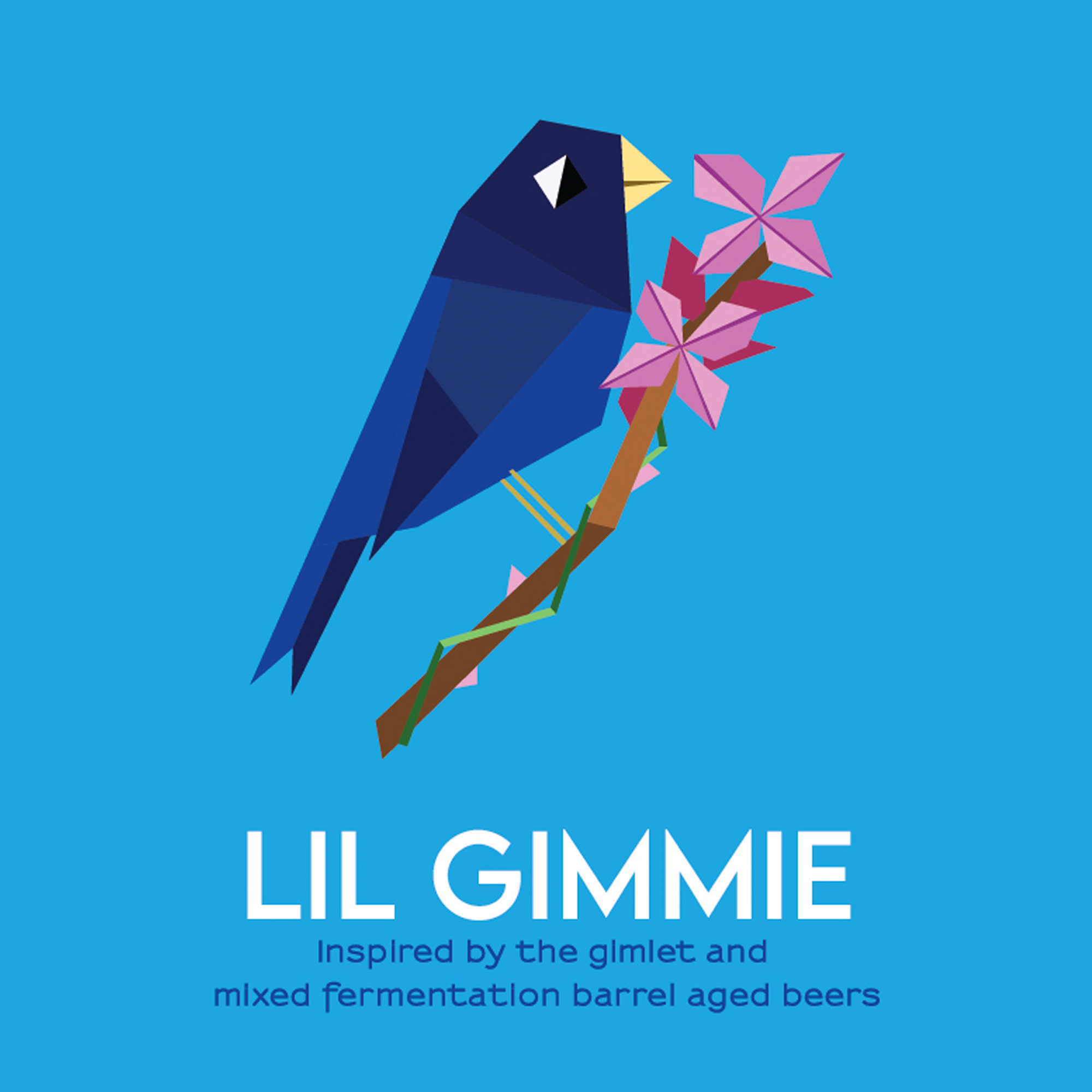 Kent Falls Lil Gimmie beer Label Full Size