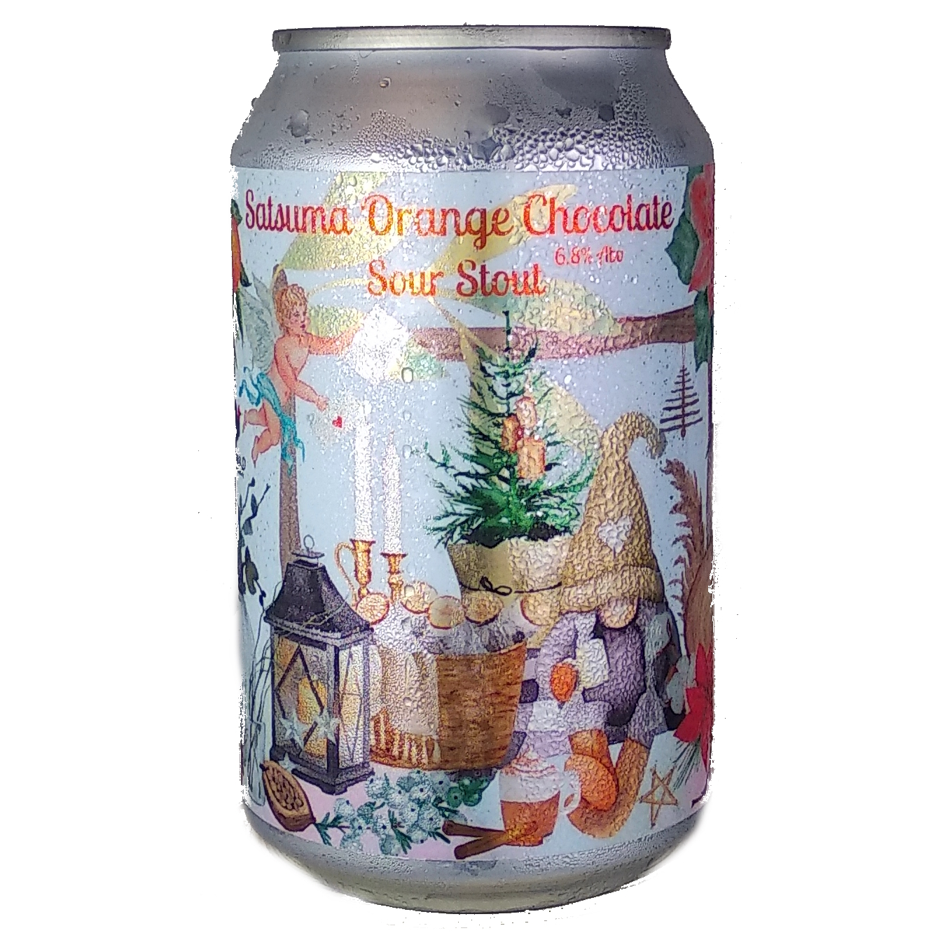 Sunbird Orange Chocolate beer Label Full Size