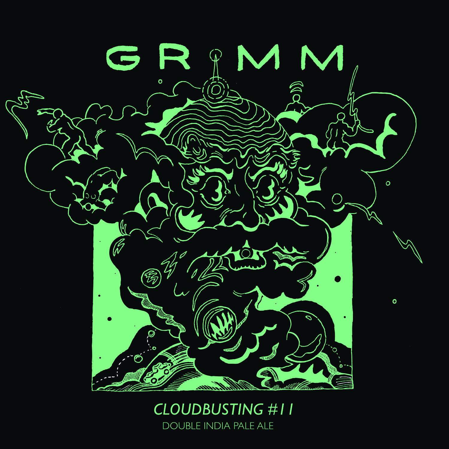Grimm Cloudbusting #11 beer Label Full Size