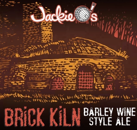Jackie O's Brick Kiln 2013 beer Label Full Size