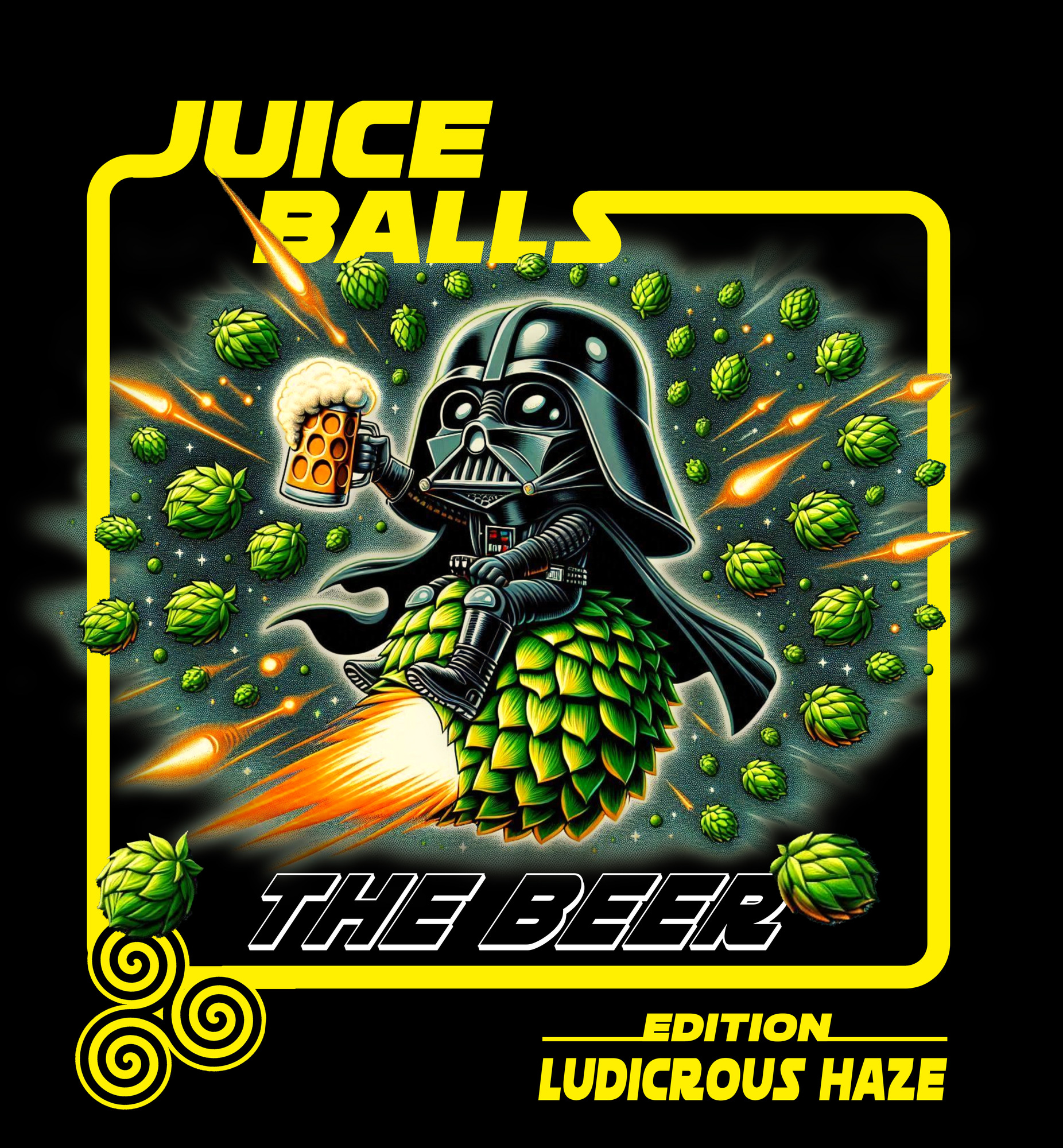 Trinity Juiceballs beer Label Full Size
