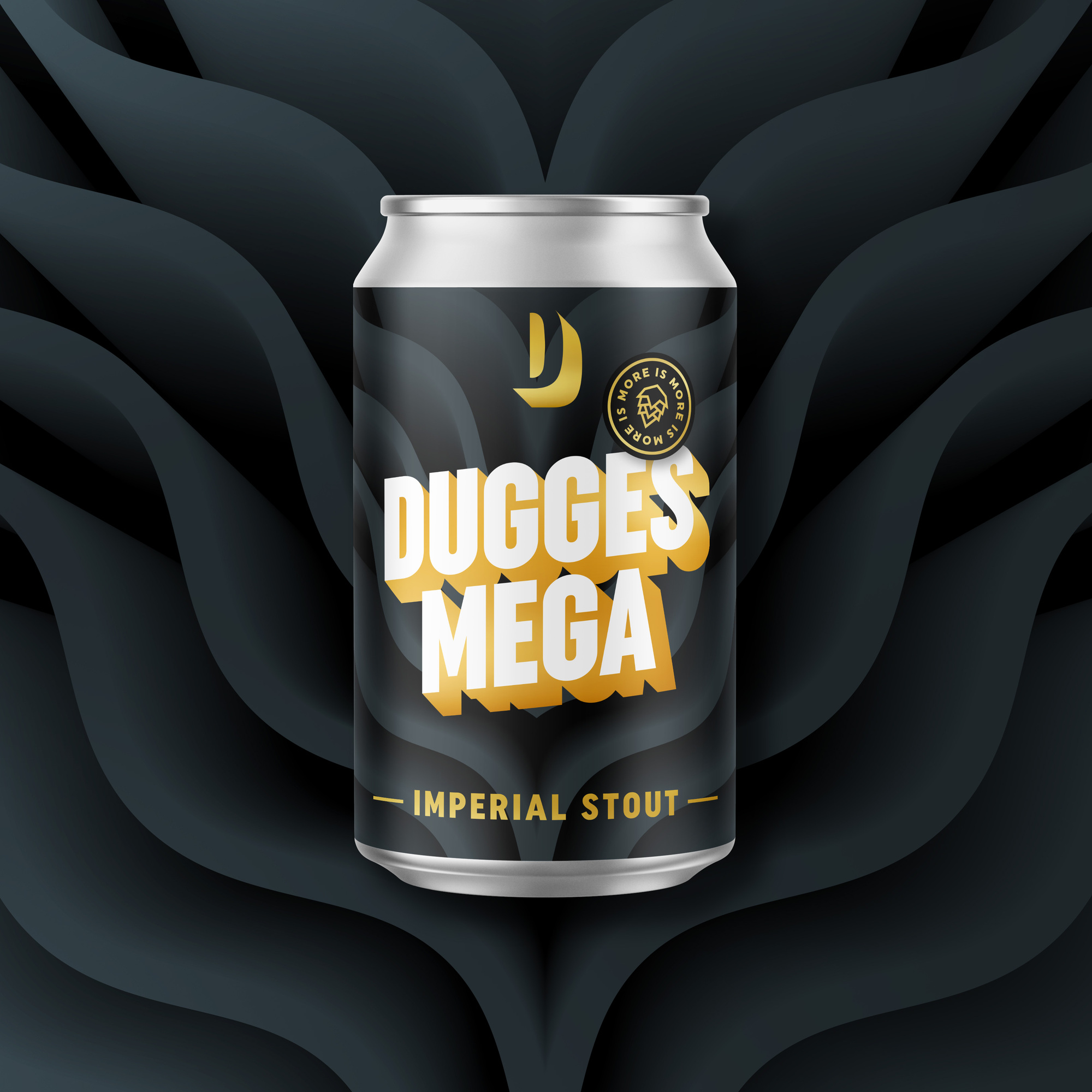 Dugges Mega beer Label Full Size